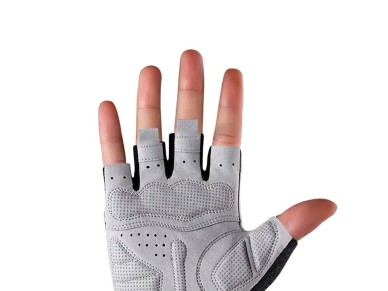 Luvas de ciclismo Rockbros S109GR, tamanho M - cinza
