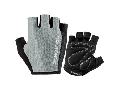 Rockbros S099GR cycling gloves, size XXL - gray