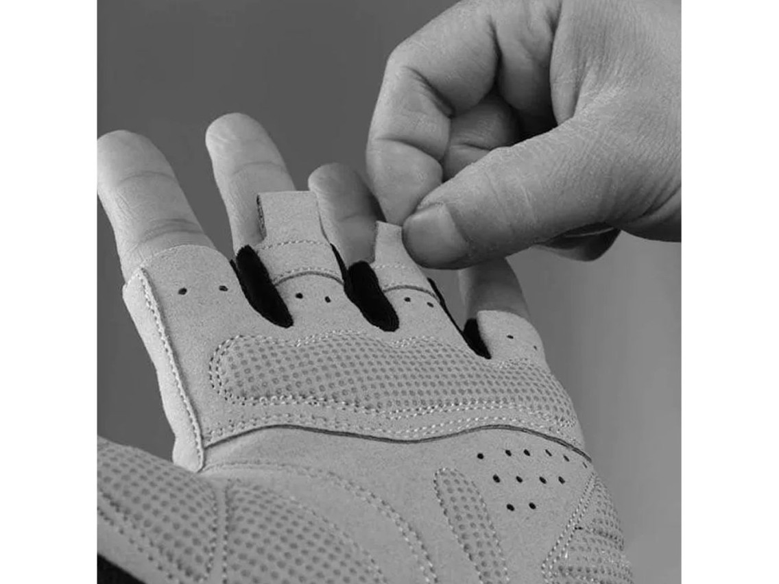 Rockbros S109GR cycling gloves, size XL - gray