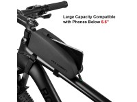Bolsa impermeável para quadro de bicicleta Rockbros AS-019-1, 1,6 l - preta Bolsa impermeável para quadro de bicicleta Rockbros AS-019-1, 1,6 l - preta
