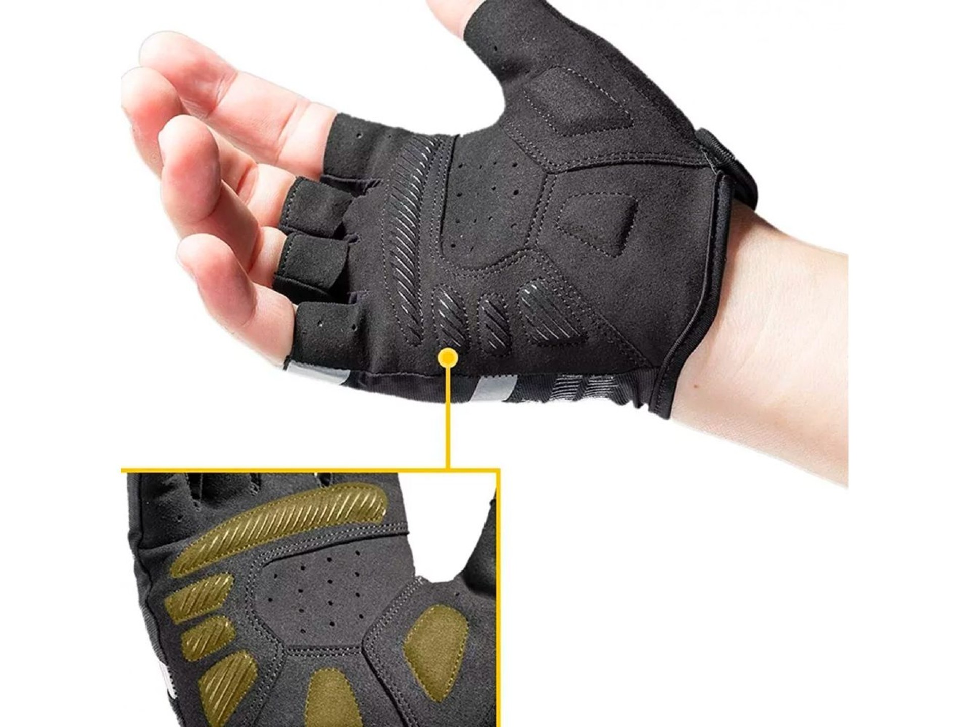 Rockbros S247 XXL cycling gloves - black