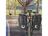 Rockbros 30140022001 waterproof bicycle bag for trunk - black Rockbros 30140022001 waterproof bicycle bag for trunk - black