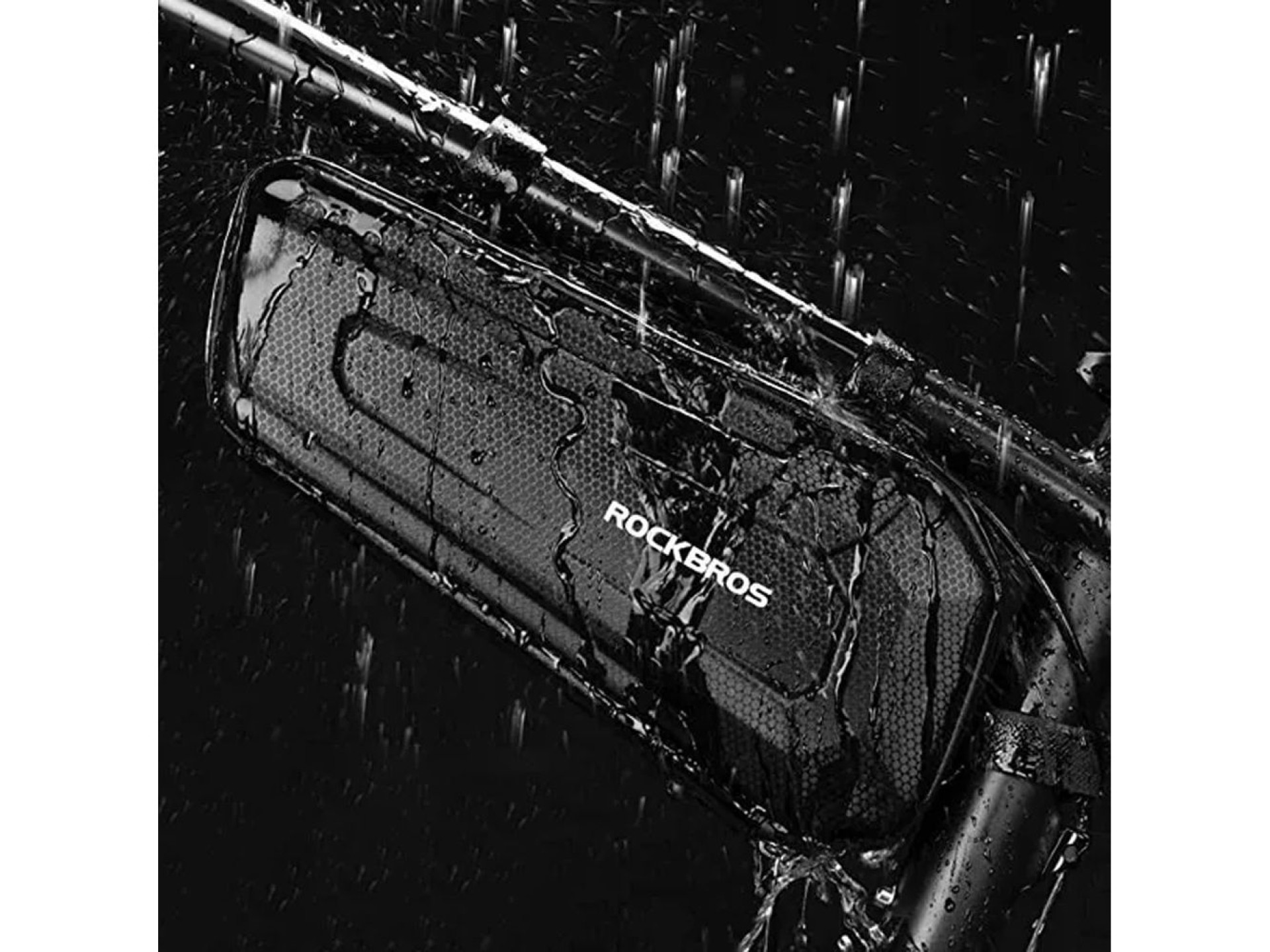 Rockbros B67 waterproof frame bike bag - black