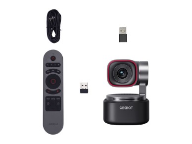 OBSBOT Tiny 3 Lite webcam with remote control