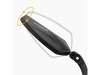 Espelho retrovisor esquerdo para bicicleta Rockbros 26210001003 - Preto Espelho retrovisor esquerdo para bicicleta Rockbros 26210001003 - Preto