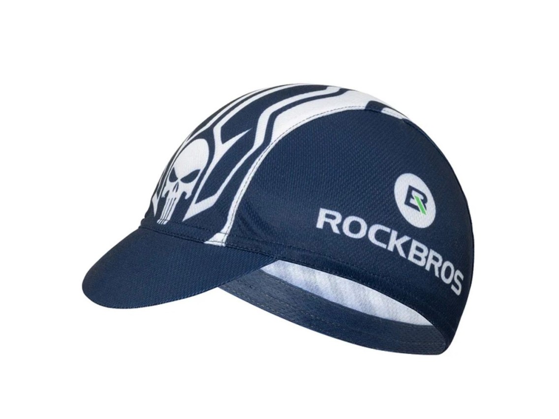 Rockbros MZ10019 cycling cap with peak - blue