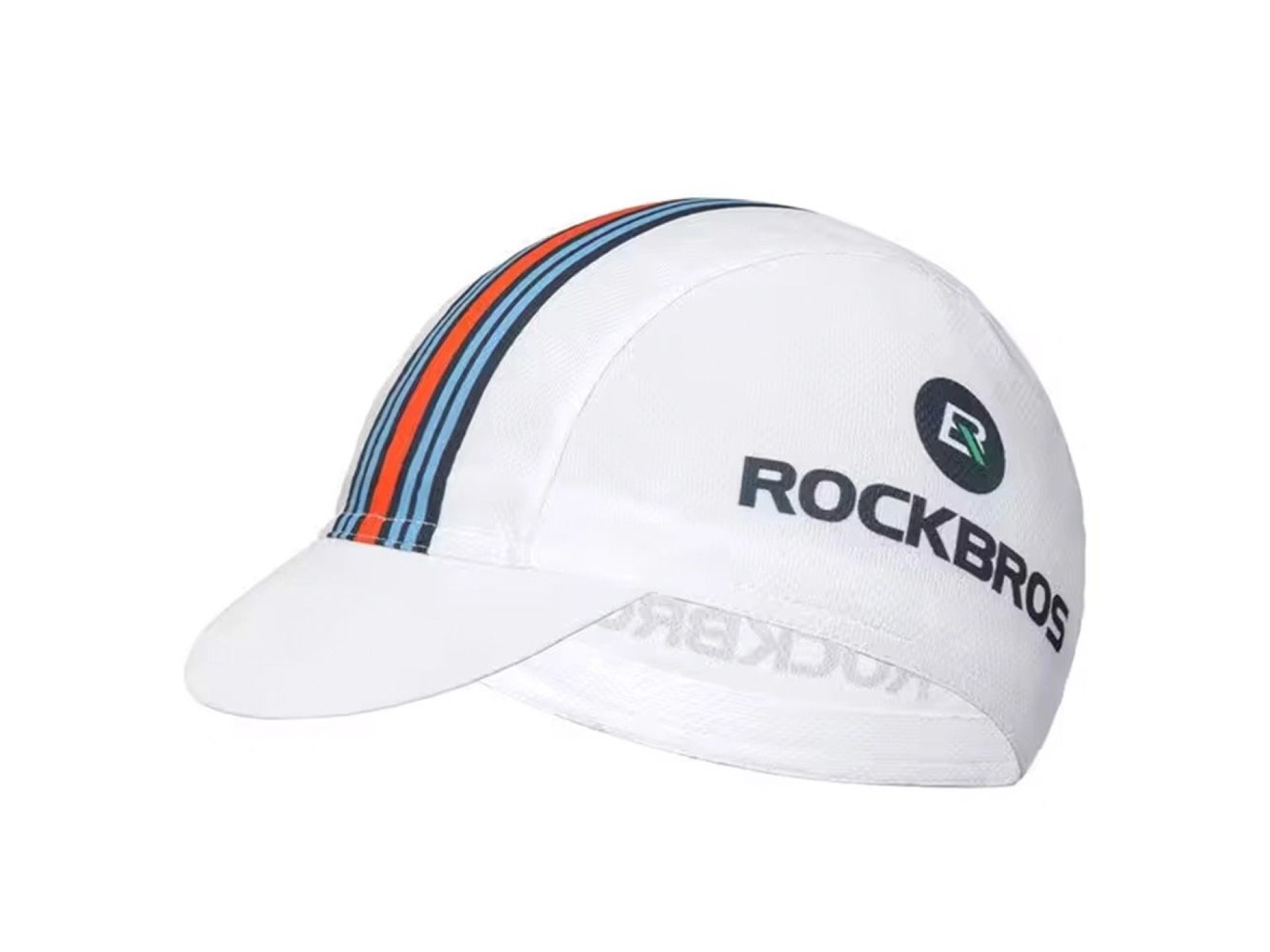 Gorra de ciclismo Rockbros MZ10022 con visera - blanca