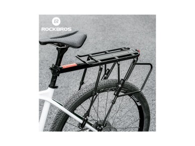 Rockbros 33210004001 bicycle rack with shelf - black Rockbros 33210004001 bicycle rack with shelf - black