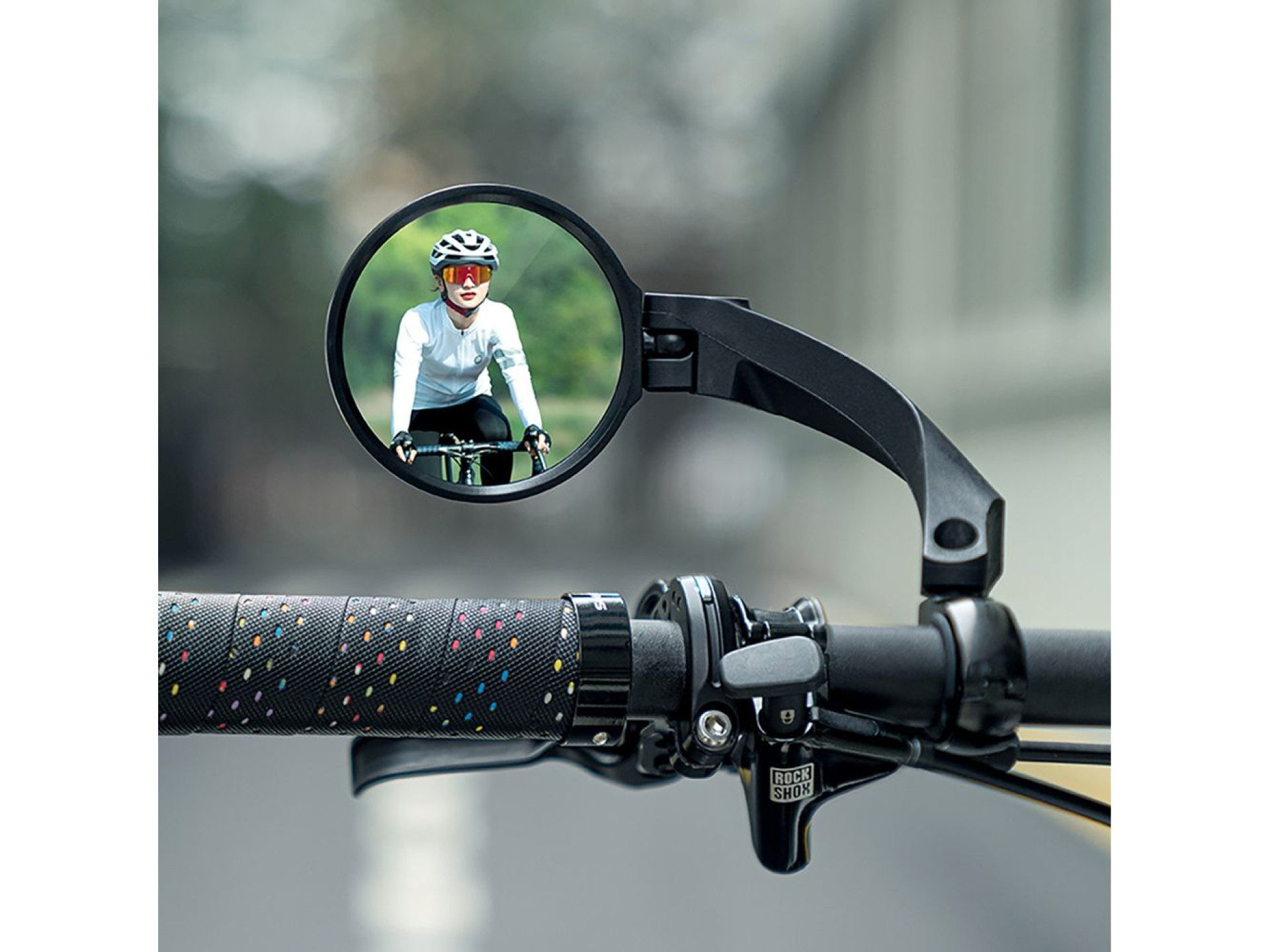 Rockbros 26210001004 Rearview Right Bicycle Mirror - Black