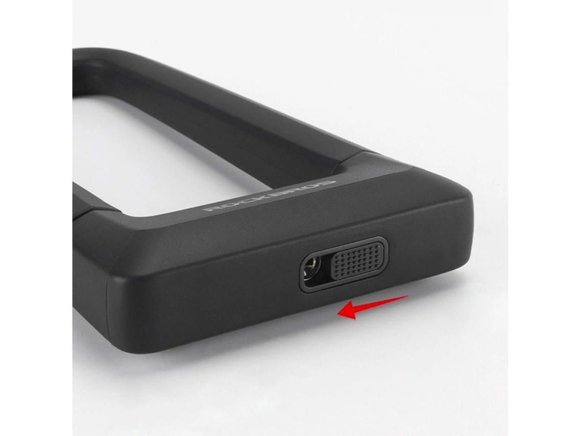 Cadeado em U para bicicleta Rockbros RKS626-BK - Preto