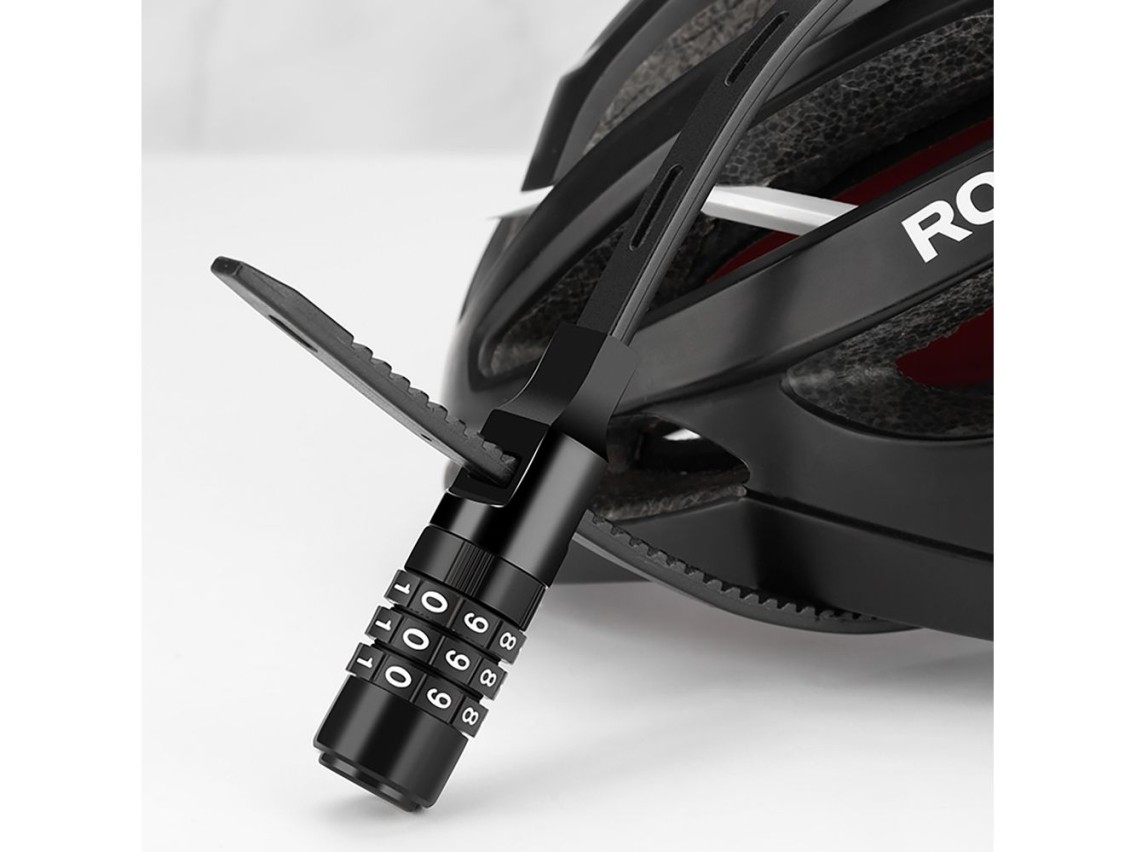 Rockbros 3240001001 bicycle lock for 0.5 m combination - black