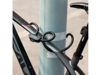 Rockbros RKS515-BK bicycle lock with 1.1 m key - black Rockbros RKS515-BK bicycle lock with 1.1 m key - black