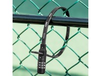 Rockbros 3240001001 bicycle lock for 0.5 m combination - black Rockbros 3240001001 bicycle lock for 0.5 m combination - black