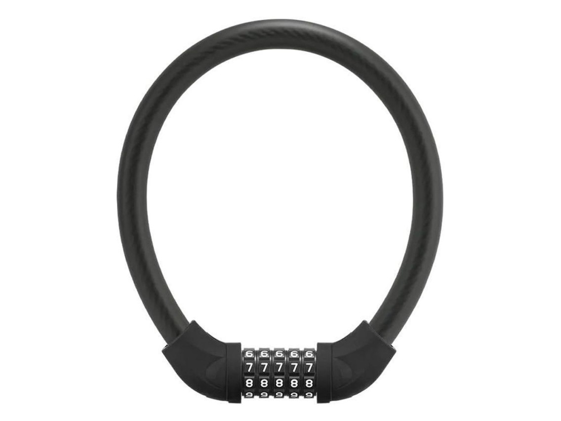 Rockbros RKS570-BK bicycle lock with combination - black