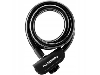 Rockbros RKS515-BK bicycle lock with 1.1 m key - black Rockbros RKS515-BK bicycle lock with 1.1 m key - black