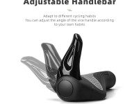 Rockbros BT1007B Bicycle Holder Set with Horns - Black Rockbros BT1007B Bicycle Holder Set with Horns - Black