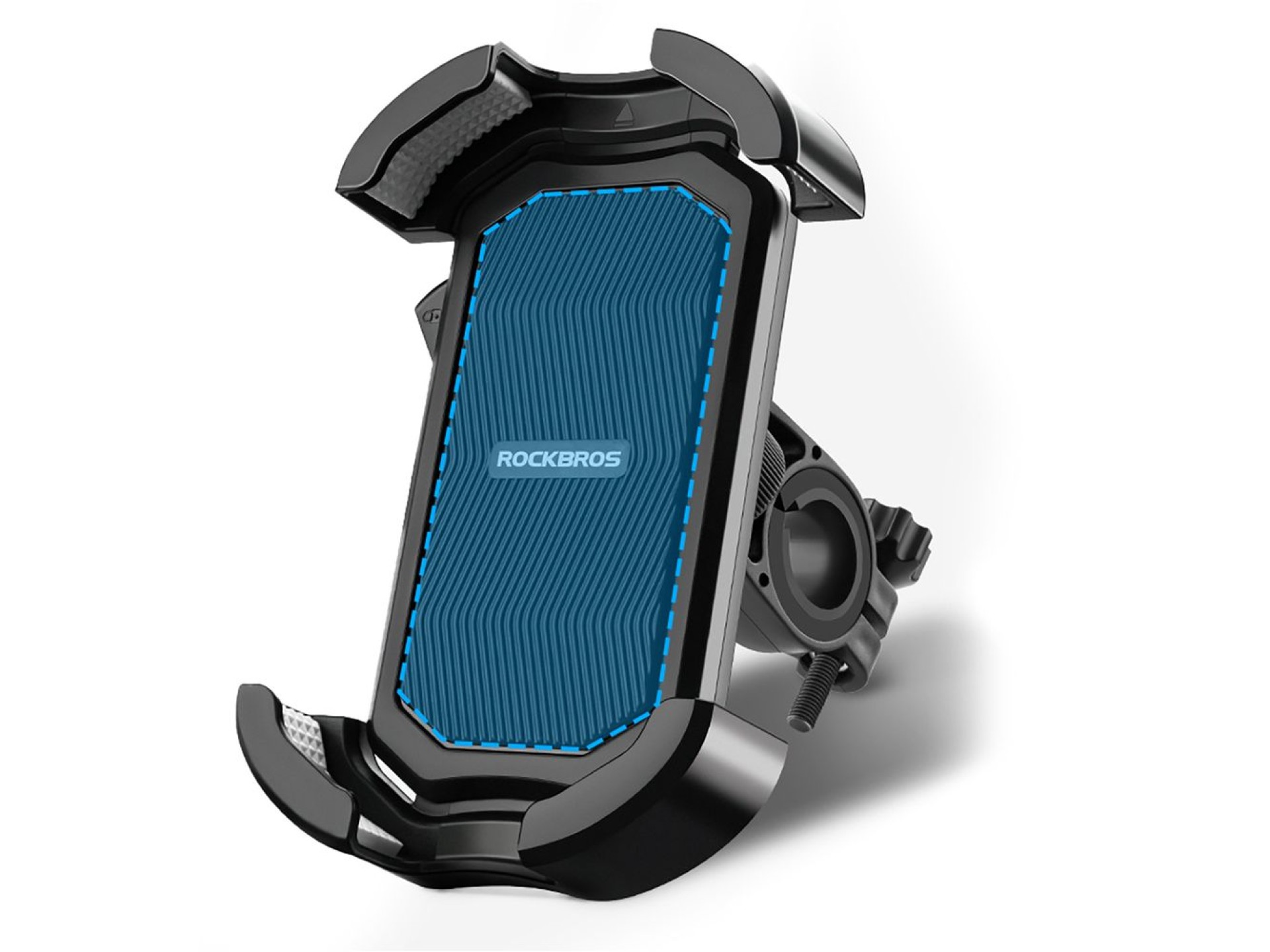 Suporte para celular para motocicleta Rockbros 25210032005 para espelho retrovisor - Preto