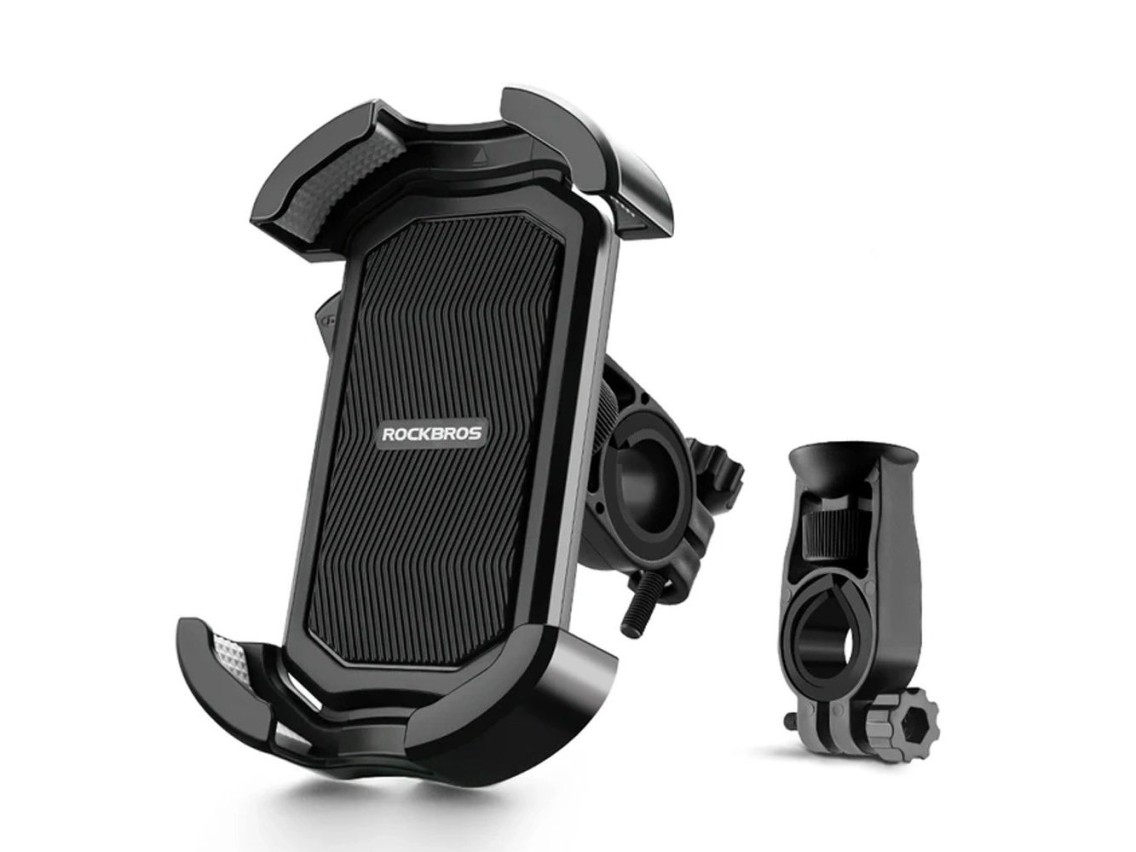 Rockbros 25210032001 Bike Phone Holder for Handlebars - Black