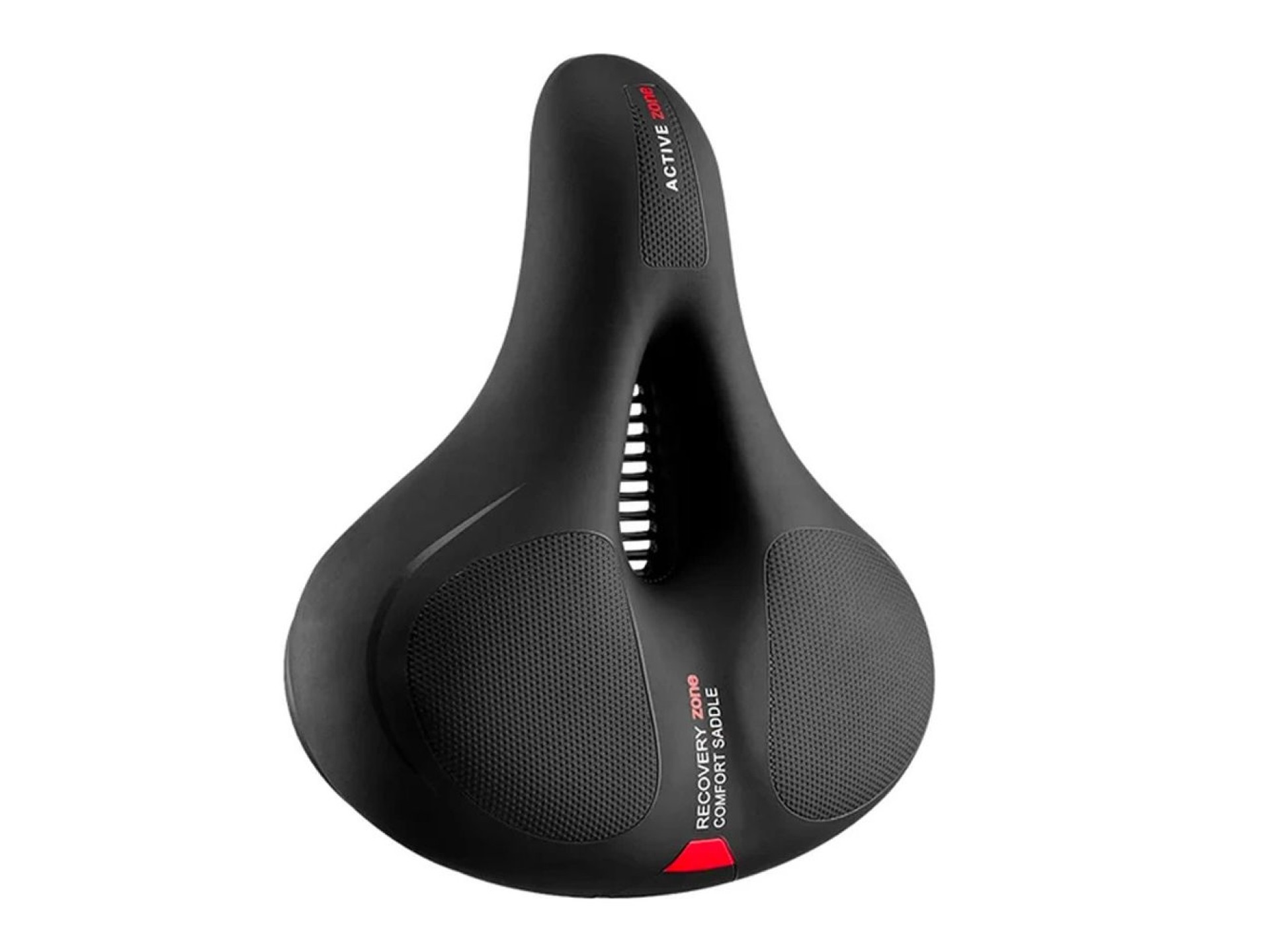 Rockbros AQ-6090R bicycle saddle - black and red