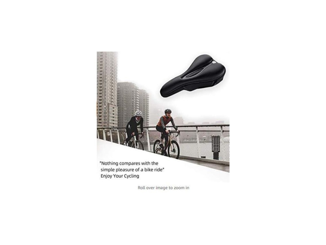 Rockbros LF047-B silicone gel bicycle seat cover size L - black