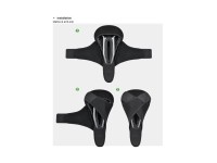 Rockbros LF047-B silicone gel bicycle seat cover size L - black Rockbros LF047-B silicone gel bicycle seat cover size L - black