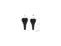Rockbros LF047-B silicone gel bicycle seat cover size L - black Rockbros LF047-B silicone gel bicycle seat cover size L - black