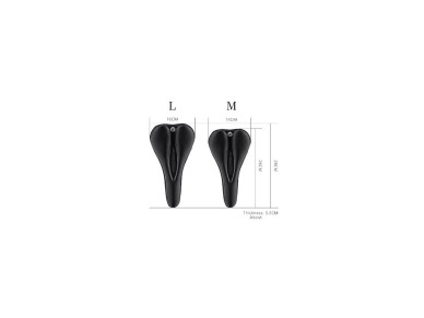Rockbros LF047-B silicone gel bicycle seat cover size L - black Rockbros LF047-B silicone gel bicycle seat cover size L - black