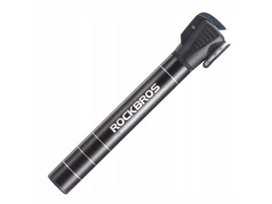 Bomba de bicicleta Rockbros JG-1040B pequena - preta