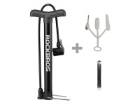 Rockbros A320 floor bicycle pump - black
