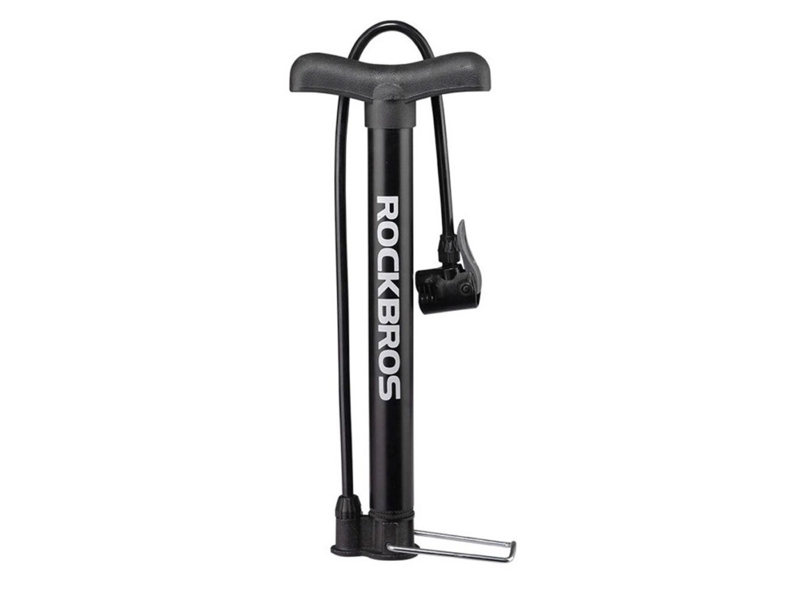 Rockbros A320 floor bicycle pump - black