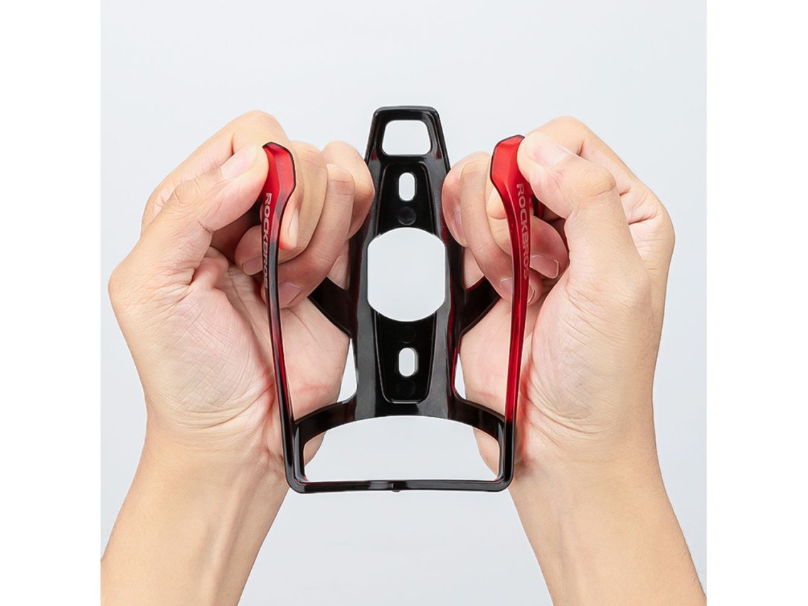 Rockbros FK338 Bike Bottle Holder - Black and Red