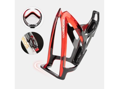 Rockbros FK338 Bike Bottle Holder - Black and Red Rockbros FK338 Bike Bottle Holder - Black and Red