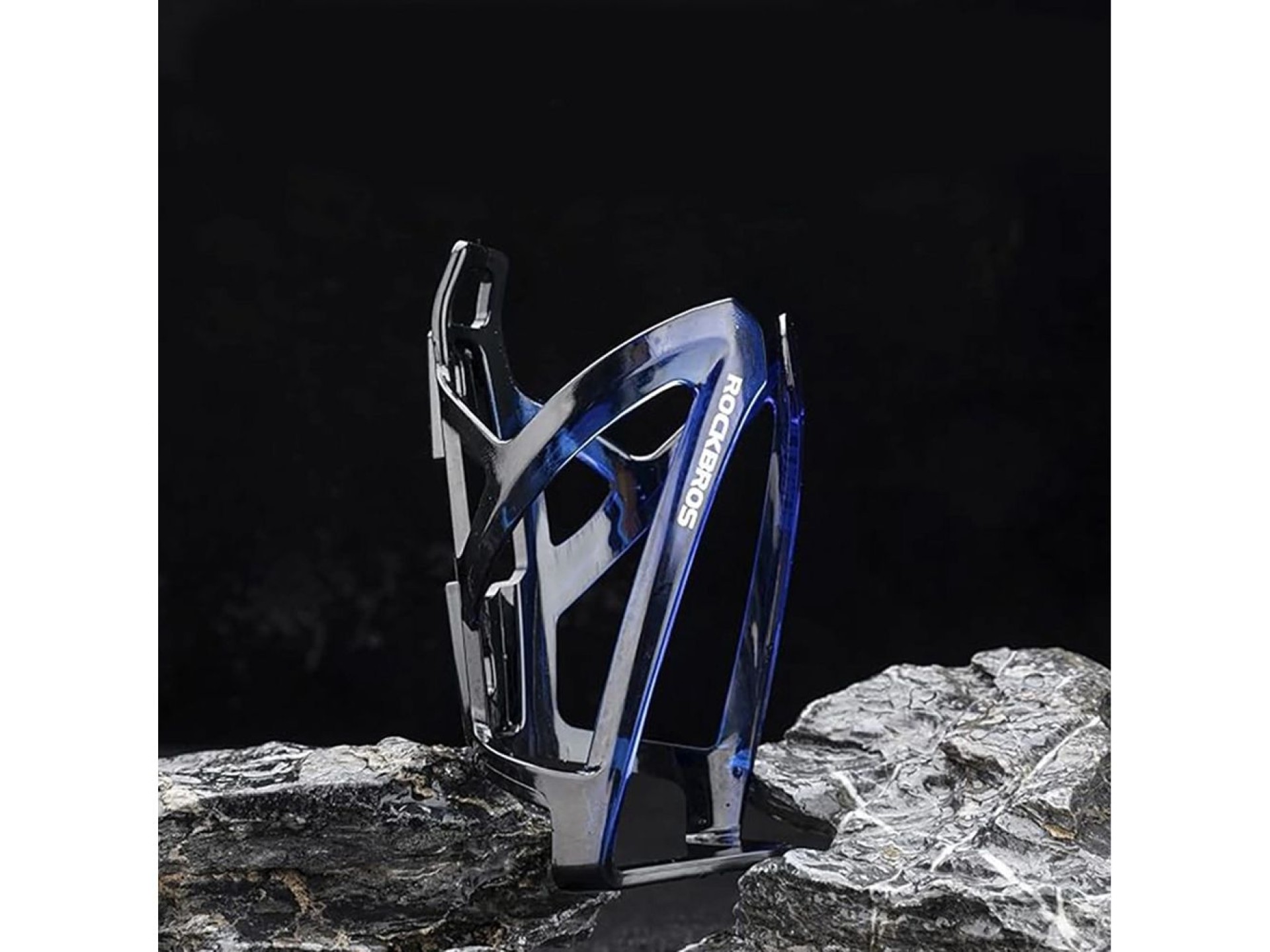 Portabotellas para bicicleta Rockbros FK338 - Negro y azul