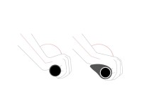 Rockbros BT1802GR bicycle grips - gray Rockbros BT1802GR bicycle grips - gray