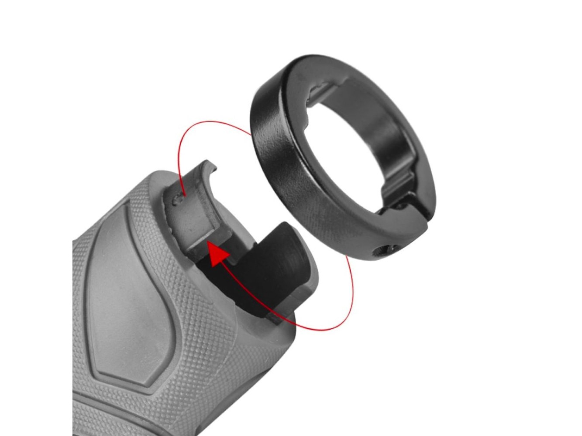 Rockbros BT1802GR bicycle grips - gray
