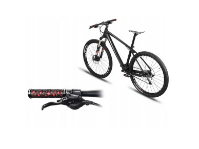 Rockbros 2017-14ARD bicycle grips - black and red Rockbros 2017-14ARD bicycle grips - black and red