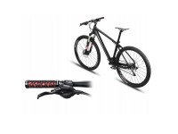 Puños para bicicleta Rockbros 2017-14ARD - negro y rojo Puños para bicicleta Rockbros 2017-14ARD - negro y rojo