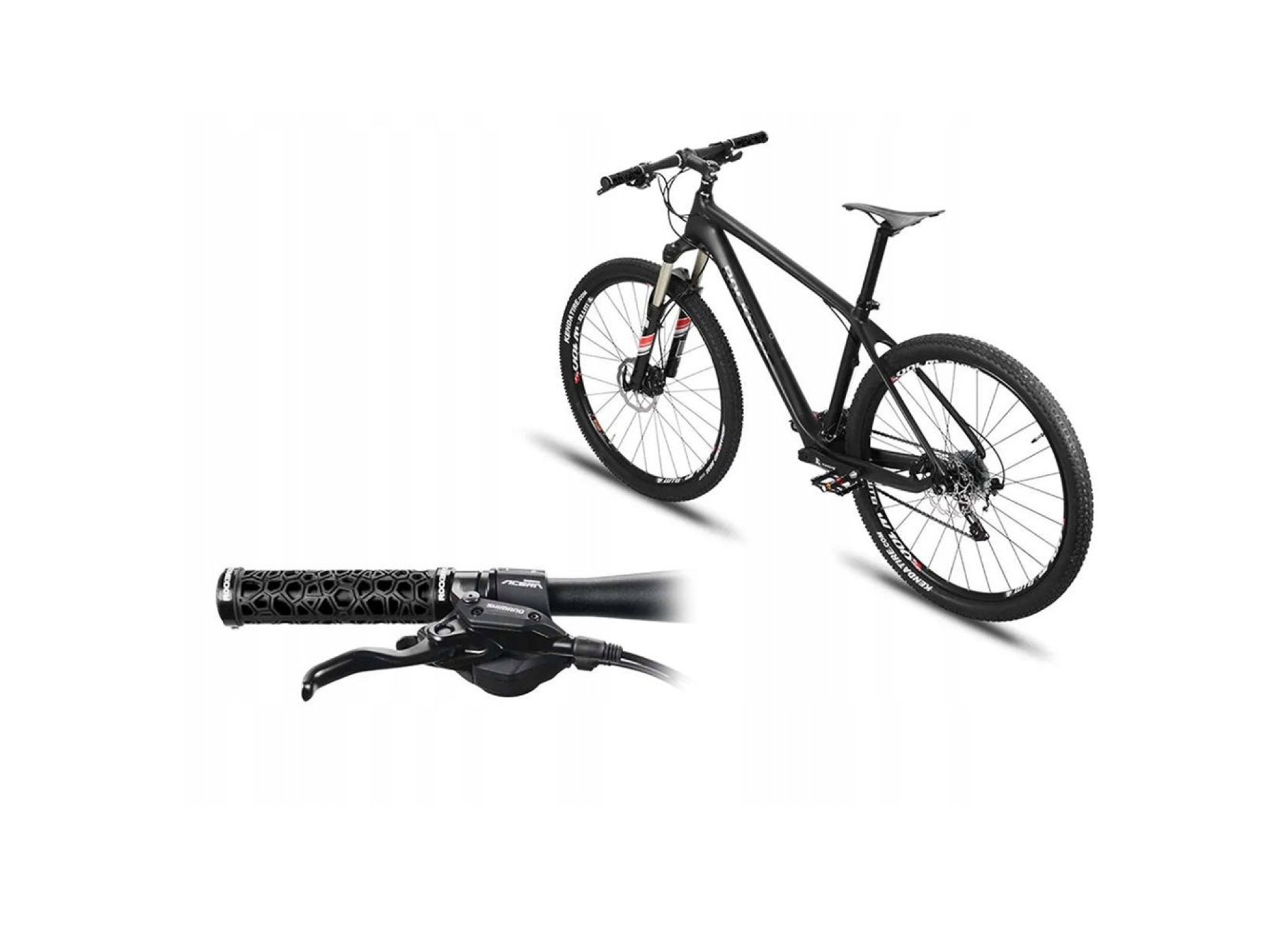 Rockbros 2017-14ABK bicycle grips - black