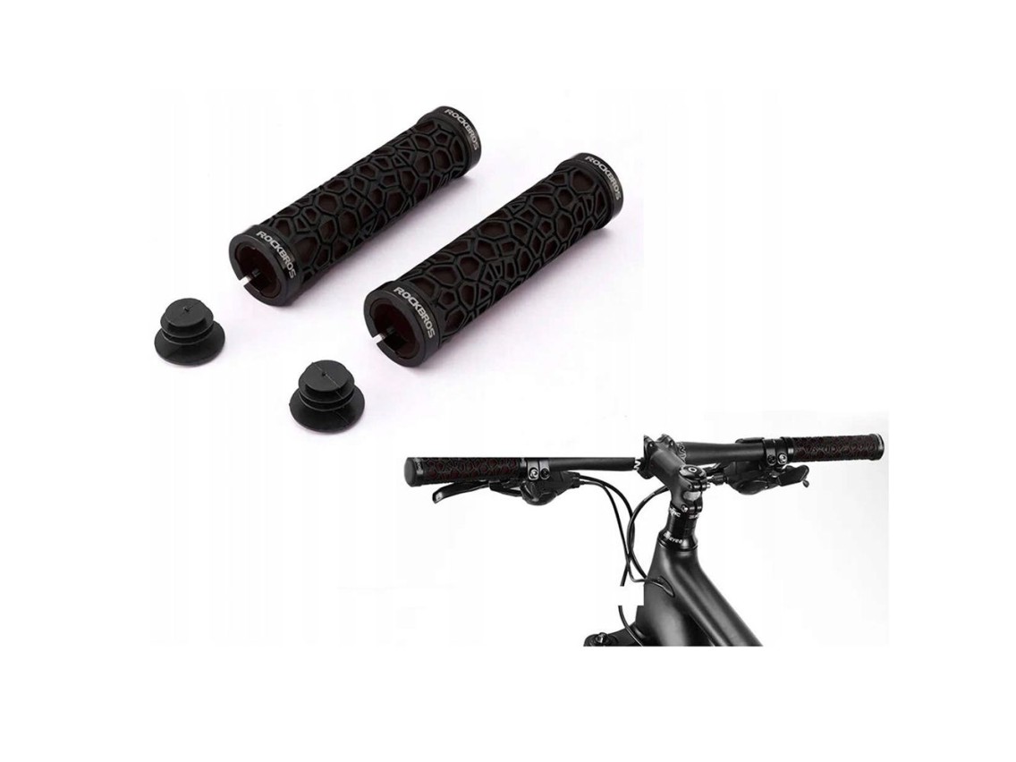 Rockbros 2017-14ABK bicycle grips - black