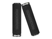 Puños de manillar de bicicleta Rockbros BT1001BKBK de esponja - negros Puños de manillar de bicicleta Rockbros BT1001BKBK de esponja - negros