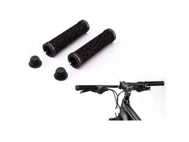 Rockbros 2017-14ABK bicycle grips - black Rockbros 2017-14ABK bicycle grips - black
