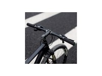 Manoplas de guidão de bicicleta Rockbros BT1001BLBK em esponja - azul e preto Manoplas de guidão de bicicleta Rockbros BT1001BLBK em esponja - azul e preto