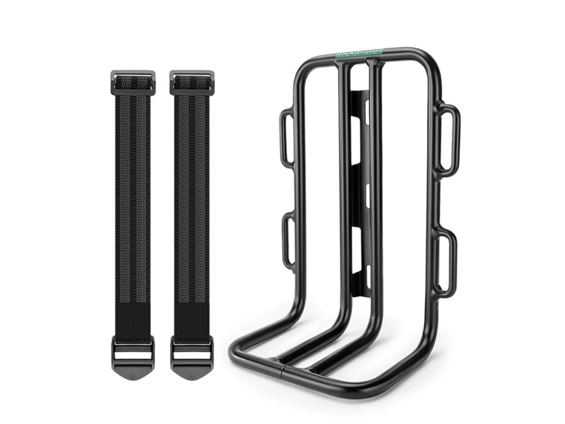 Rockbros 33210010001 front bicycle shelf for bicycle fork - black