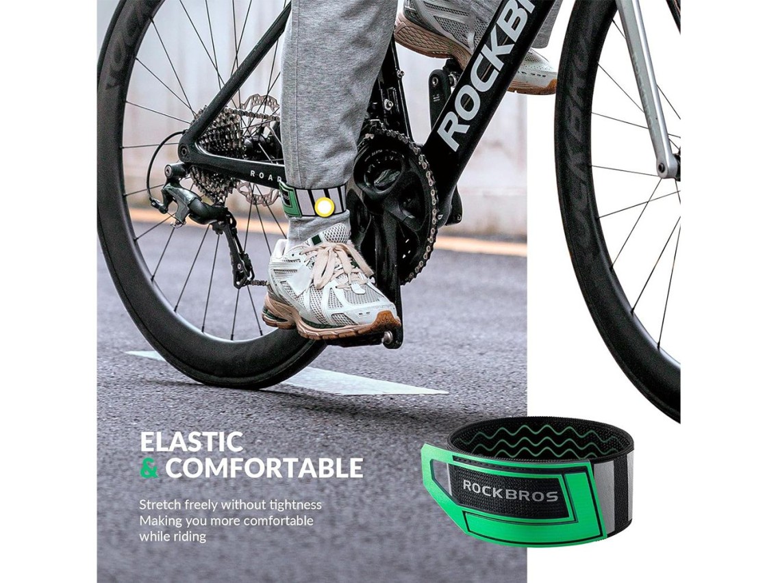 Rockbros reflective tape 49210008001 - green