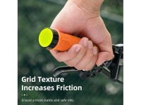 Rockbros 40720007004 bicycle grips with reflector - orange Rockbros 40720007004 bicycle grips with reflector - orange