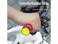 Manoplas de bicicleta Rockbros 40720007002 com refletor - vermelhas