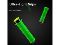 Puños para bicicleta Rockbros 40720007005 con reflector - verde Puños para bicicleta Rockbros 40720007005 con reflector - verde