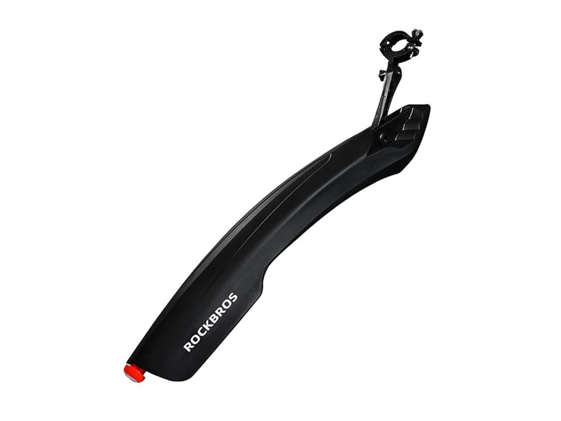 Guardabarros Rockbros DNB8001 con luz LED roja - negro