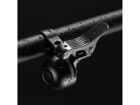 Campainha de bicicleta Rockbros 34210007001 para o lado esquerdo do guidão - preta Campainha de bicicleta Rockbros 34210007001 para o lado esquerdo do guidão - preta