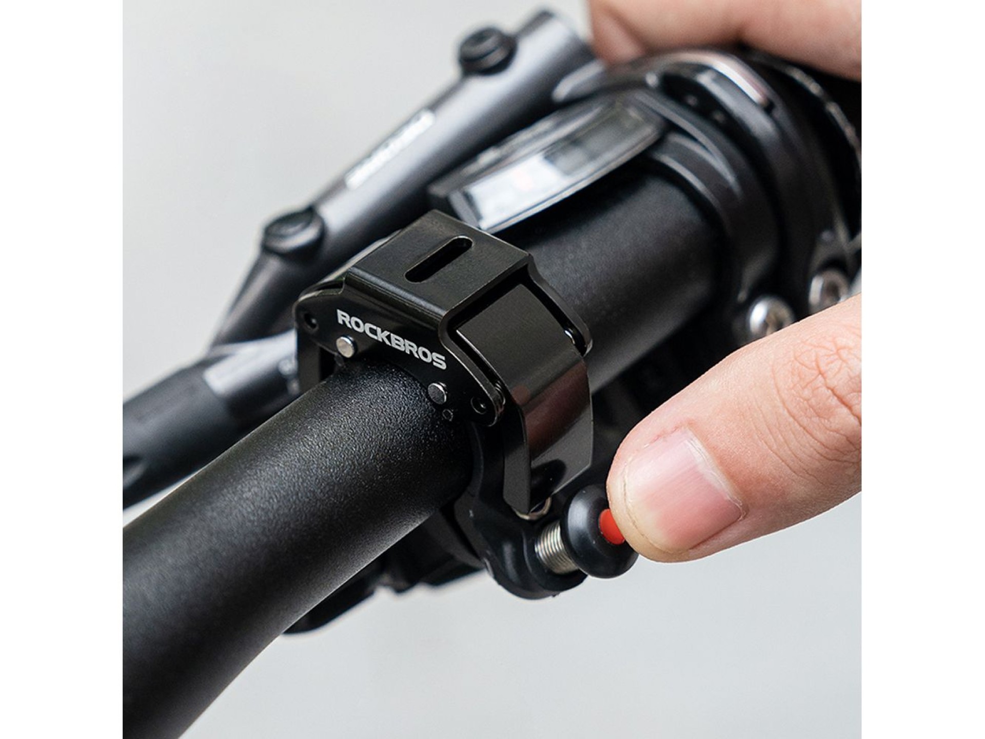 Rockbros 34210006001 C-Shape Bicycle Bell - Black